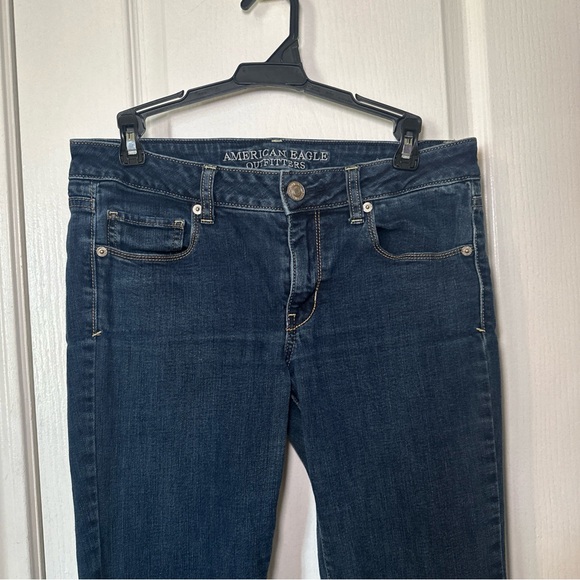 American Eagle Women’s Jeans Size 8 Regular Color Blue - Picture 2 of 12